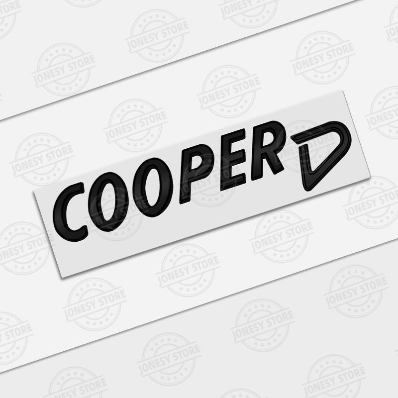 Auto Metal Logo 3D Badge Lettering Decals Trunk Sticker For MINI Cooper D SD R60 R56 R57 R58 R60 F55 F56 Countryman Car Styling