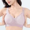 Seamless Bra Women's Thin Underwear Gathering and Tapering Breasts Anti-sagging Bra Breathable Large-sized Bra Without Underwire