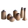 Chinese Retro Zen Ceramic Mini Vase for Green Plants and Flowers - Living Room Decoration Ornament