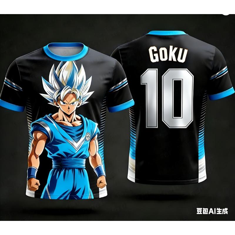 Good Looking Dragon Ball Authentic 3D Print T Shirt Fashion Quick Dry Adults S-6XL Kids Goku Vegeta Trunks