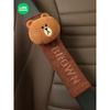 Safety Belt Shoulder Pad Cartoon Cute Car Brown Bear