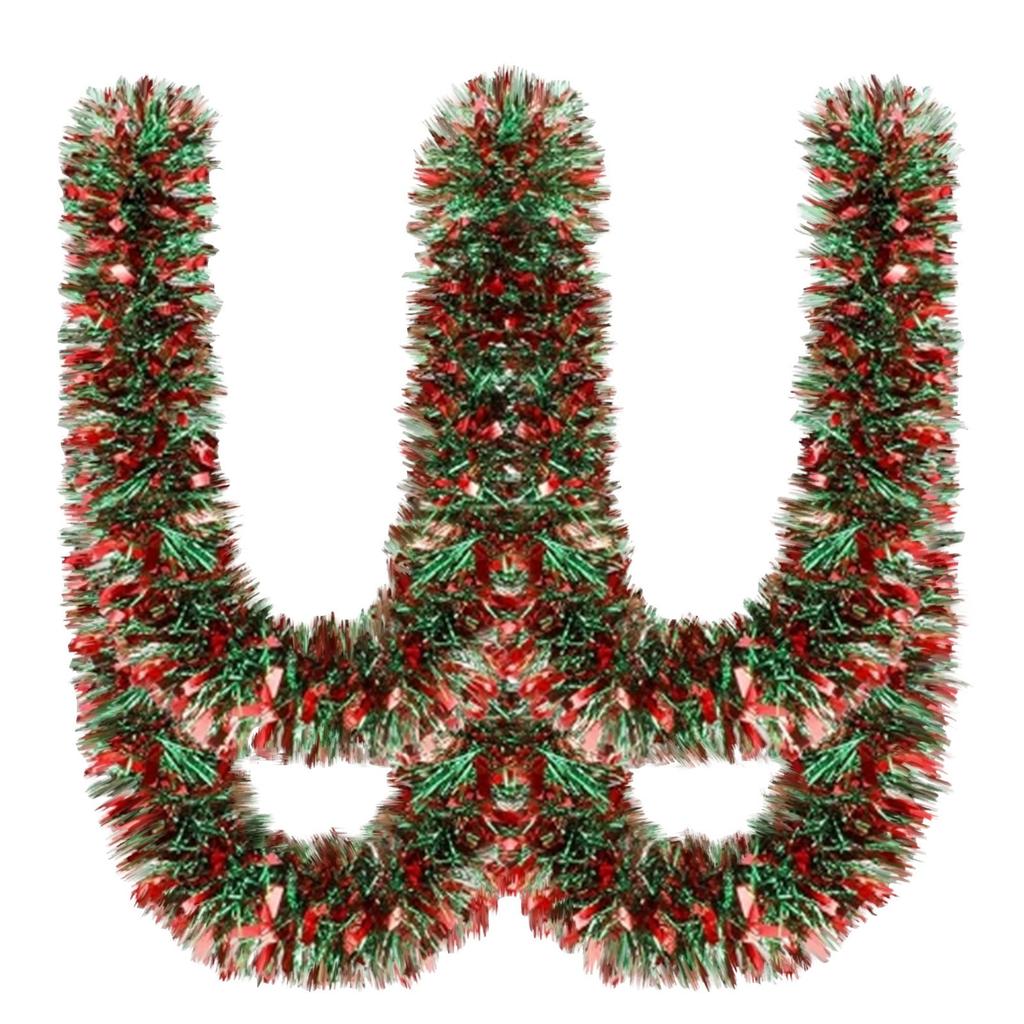 Weihnachtsgirlande Metall Gedreht Kranz Hängende Girlande Ornamente Für Halloween Weihnachtsbaum Partyzubehör Innen- Und Außendekoration