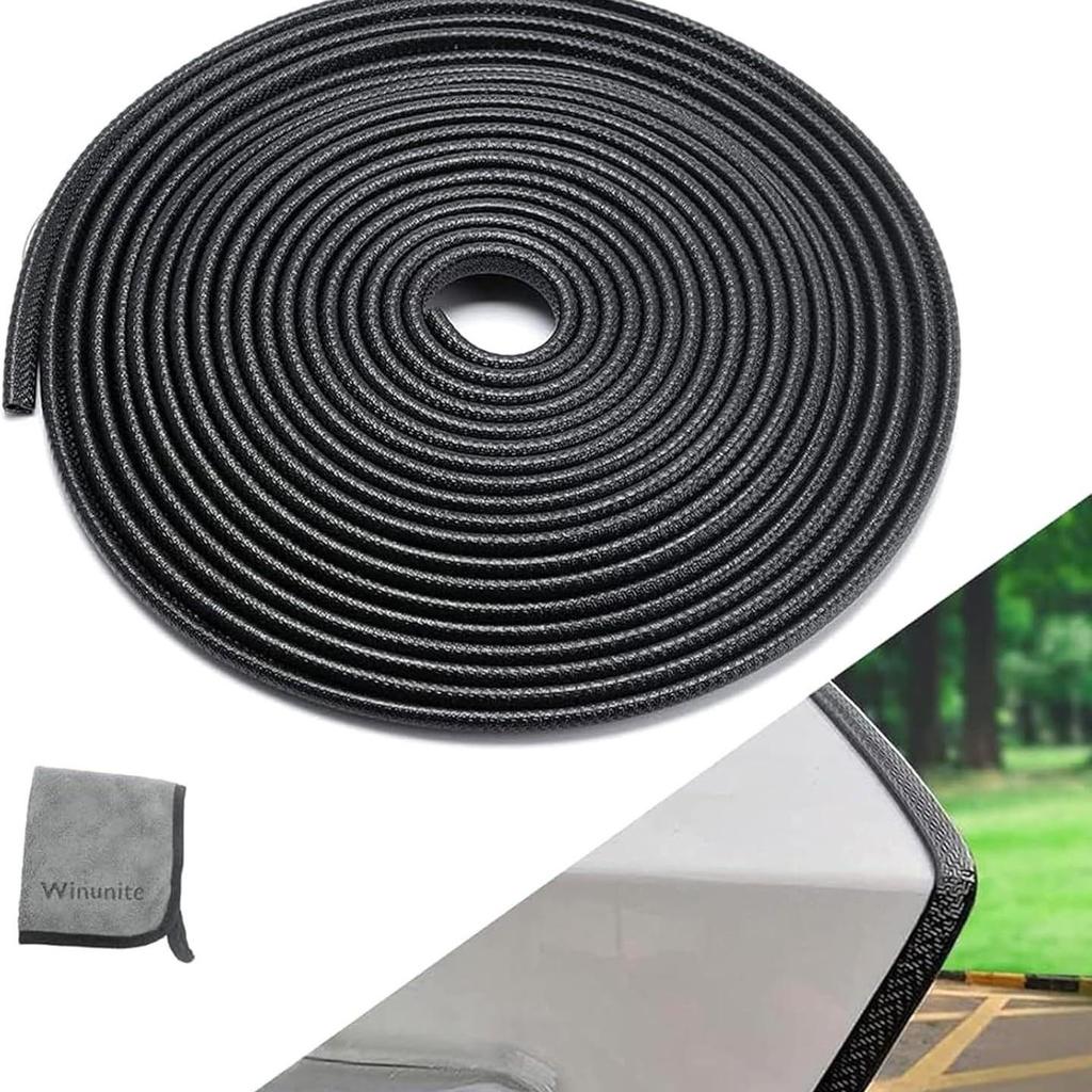Universal U-Shaped Car Door Edge Protector - Anti-Collision Rubber Seal Strip