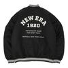 New Era Nylon Varsity Jacket Size Exclusive To Stylish Outfit for (14169646, NER34A6279), Black, L, ONSPOTZ. Unisex, Streetwear-inspired, Travel.