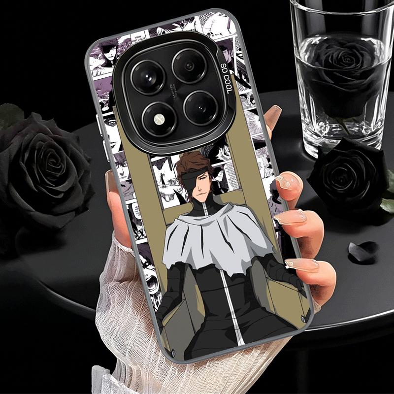 Bleach Aizen Sousuke Soft Phone Case for Samsung Galaxy S24 S25 FE S26 Edge S23 Ultra S22 Plus S21 + Shockproof Cover Back Shell