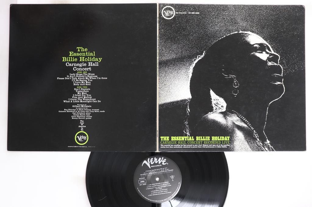 LP Record BILLIE HOLIDAY - Essential Billie Holiday (Carnegie  MV2600 VERVE Japan Jazz Used