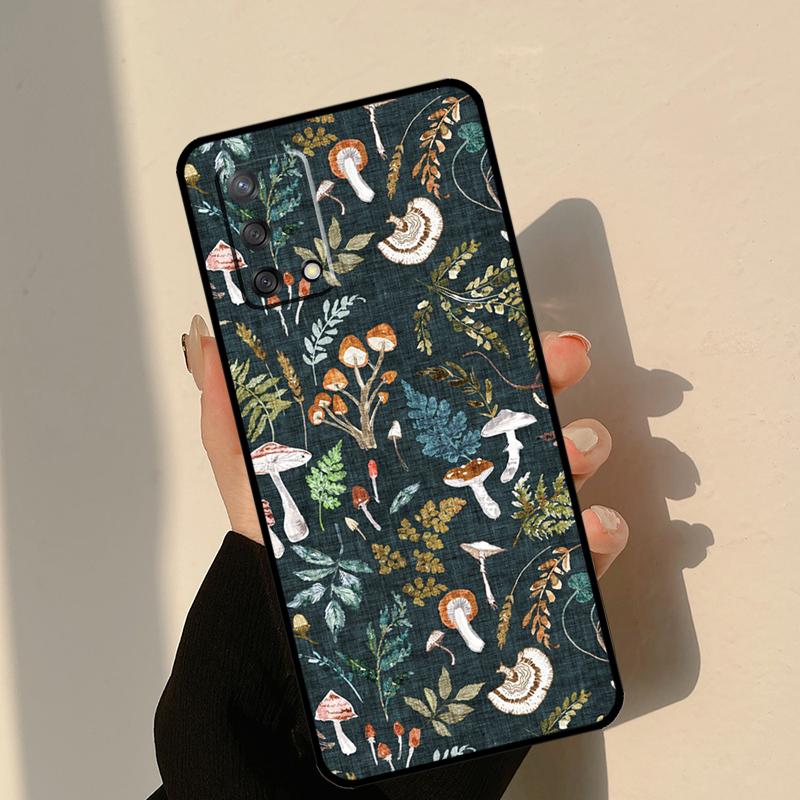 

Чехол Лес Грибов для Oppo A60 A40 A80 A18 A38 A58 A78 A98 A15 A54 A74 A94 A17 A57 A16 A76 A96 A6 A5 Pro OPPO A78 5G