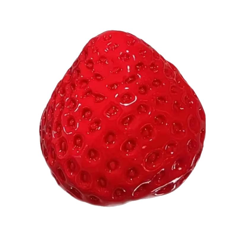 Squishy Big Strawberry Squeeze Toy Kids Soft Pinch Fruit Pop Fidget Toys Party Entertainment Games Halloween  Gift Wholesale