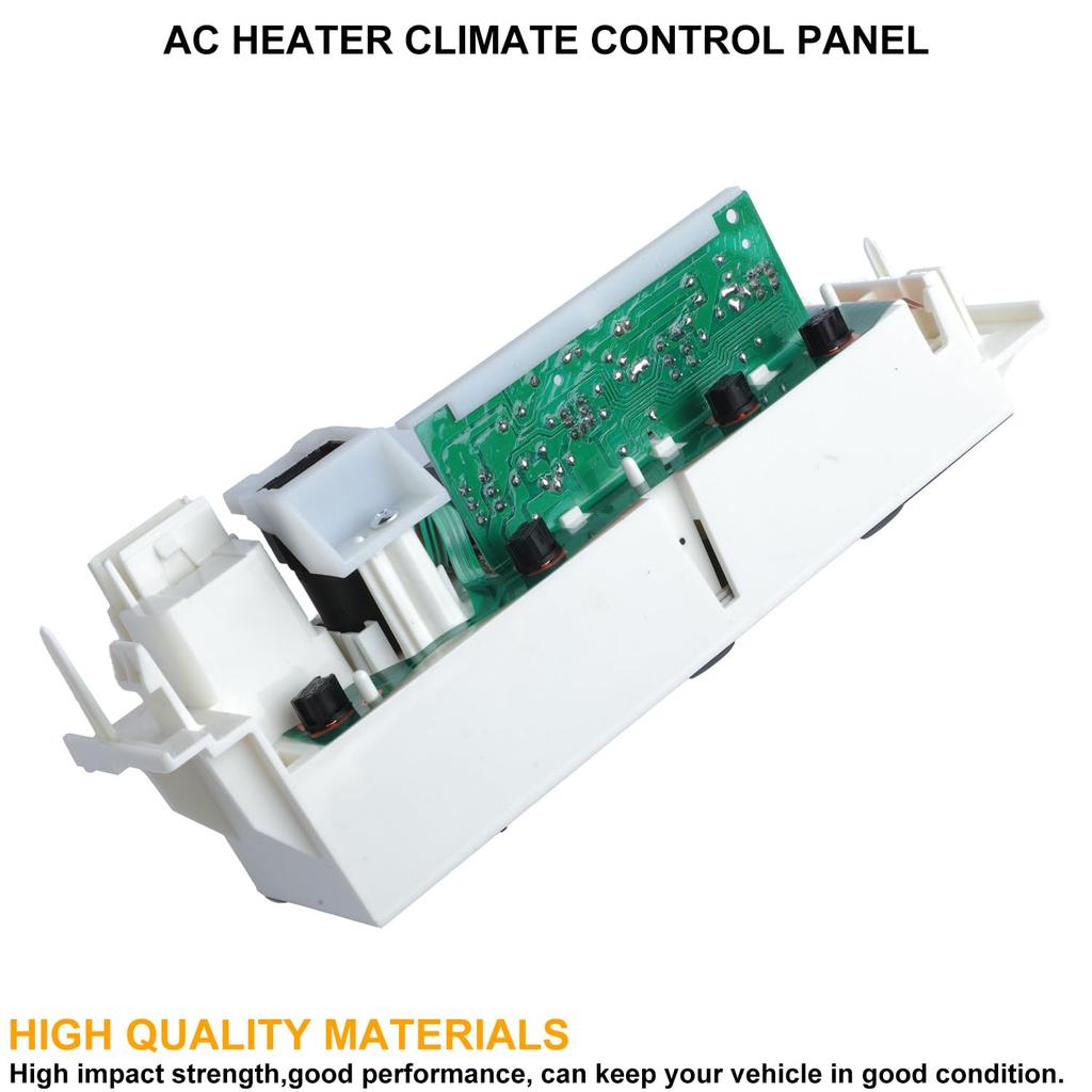 AC Heater Panel Climate Control Module Switch For Chevy GMC C1500 C2500 C3500 K1500 K2500 K3500 Truck 1996 1997 1998 1999 2000 2001 2002 Without Rear