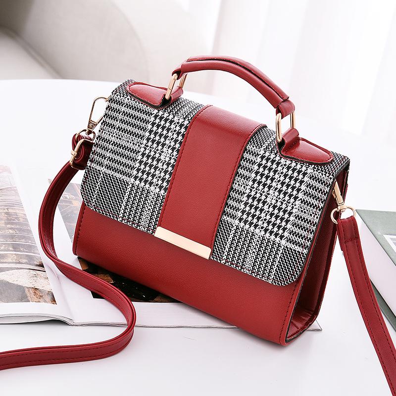 Tasche Damen Neue Trendige Damen Tasche Koreanische Version Crossbody Tasche Umhängetasche Mode Handtasche