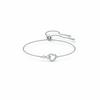 Hyperbola Heart Rhodium Bracelet M 5524421