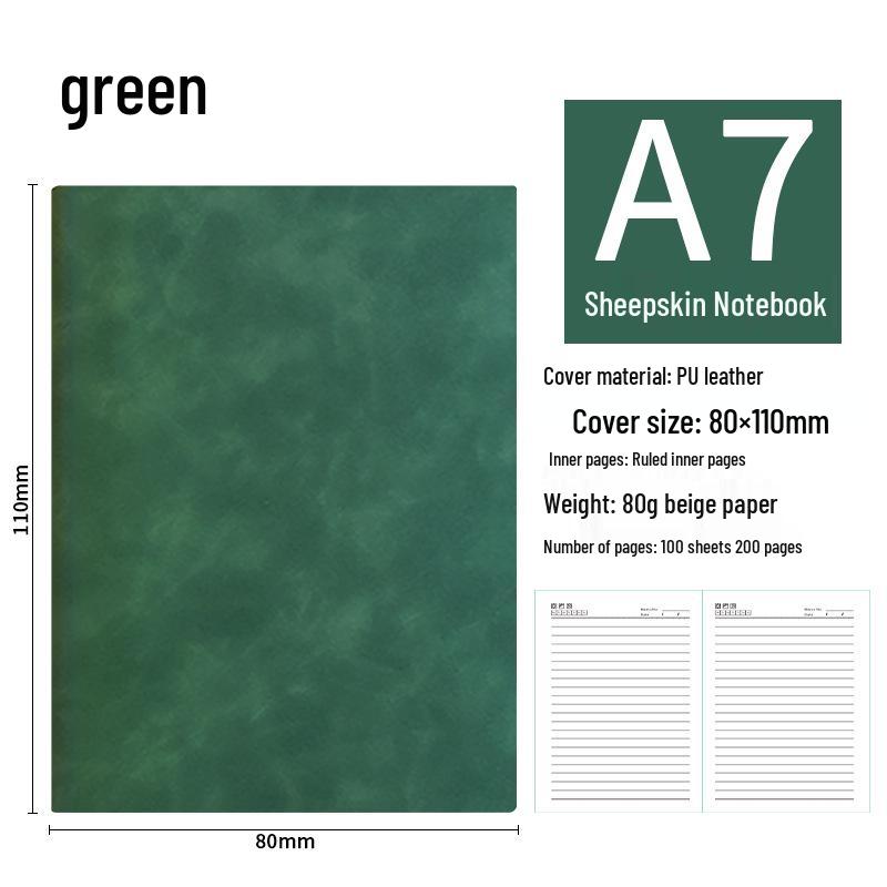 High-End Soft Leather Business Notebook with Magnetic Buckle and Custom Logo - Ideal Gift Set