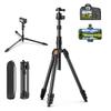 XXZU 180cm Camera DSLR Smartphone Video Travel Tripod with Quick Ball Foldable Storage Compatible with Digital and Smartphones Tripod, Tripod, Tripod,