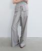 Yunse Sheer Two-Way Pants (Grey)