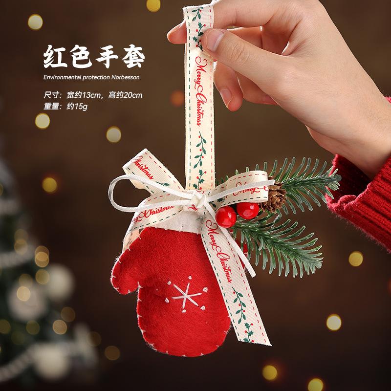 Christmas Ornament Car Decoration High-quality Holiday Car Pendant Festive Christmas Ornament Set for Wall Door Window Decor
