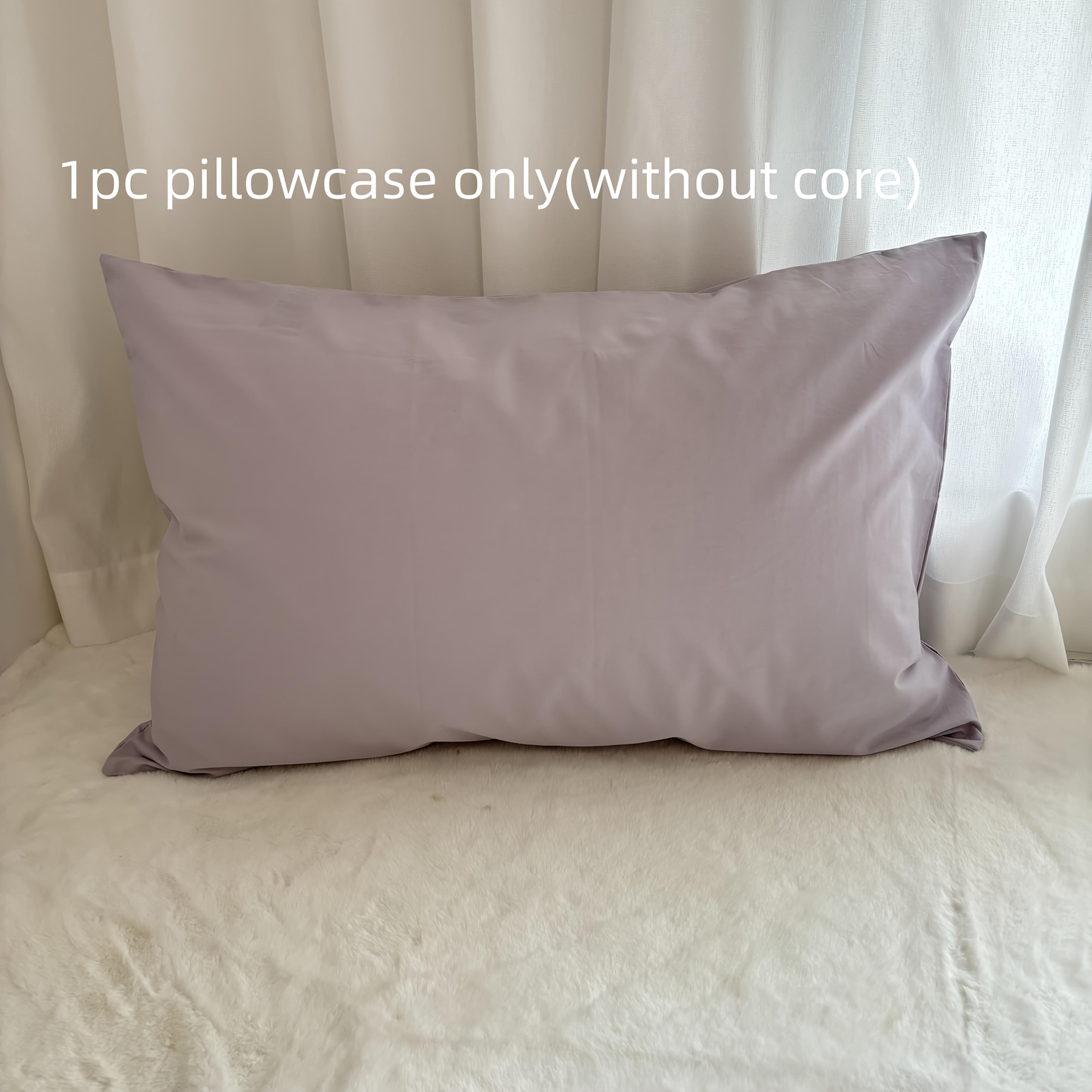 1 ST 200T Katoen Percale Kussensloop 60 x 80cm, Sierkussenhoes, Zacht & Comfortabel, Ademende Kussensloop Voor Huisdecoratie 50x80cm