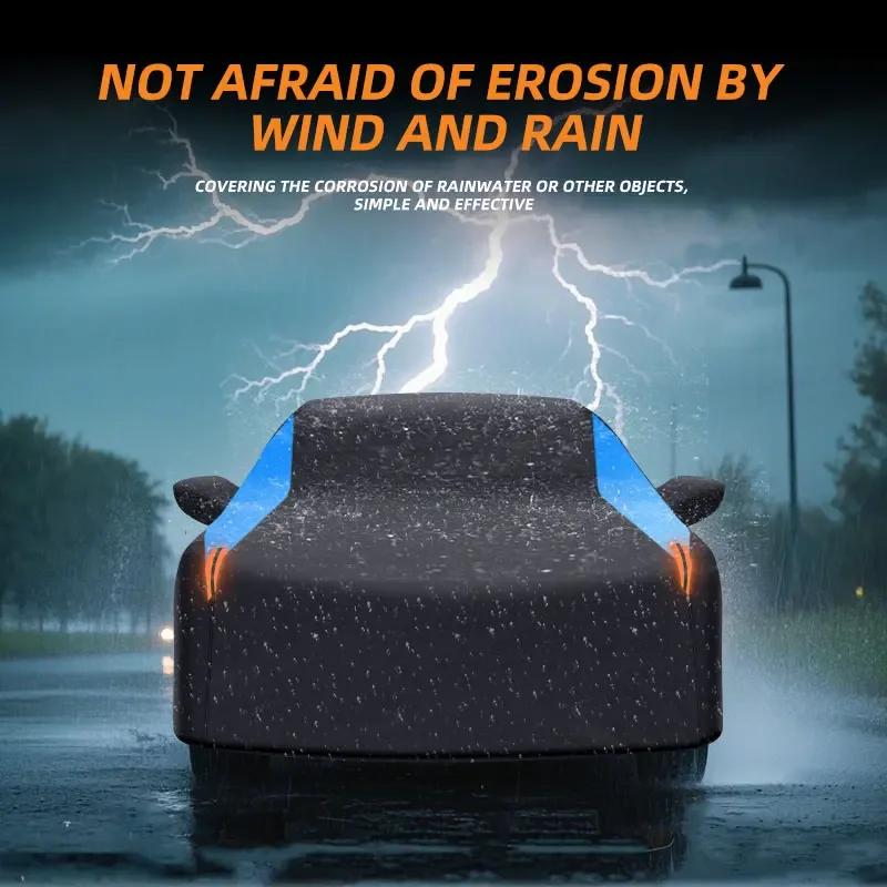 BAQG3 Full Car Cover Protective Cover Waterproof With Reflective Strip Car Sun Rain Snow Protection For Mercedes-Benz CLA Series C118