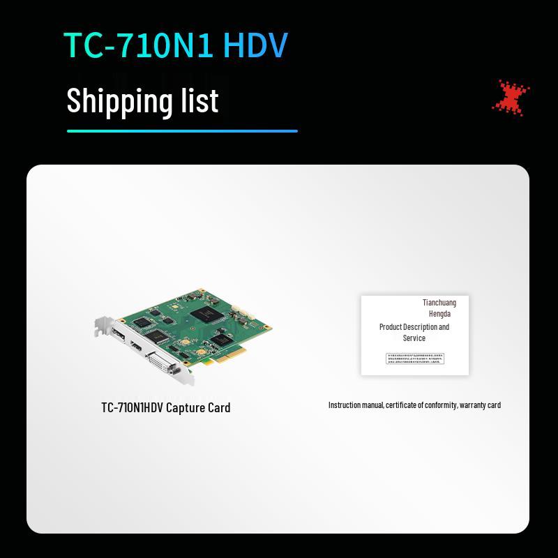 TCHD TC-710N1 4K HDMI Video Capture Card