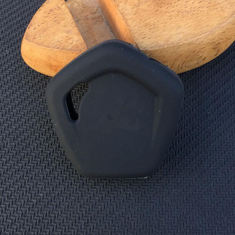 ZAD Silicone Rubber Motorcycle key cover case protector shell set bag skin holder for honda revo absolute motor key fob pocket