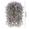 Artificial Hanging Flowers Plants UV Resistant Fake Hanging Giant Flower Morning Glory Balcony Garden Wedding Party Decor