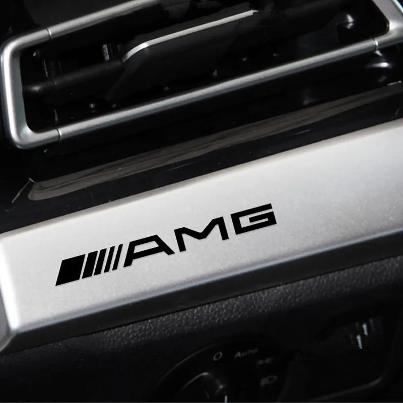 GLC GLB Metal emblem Auto Decor Decals Car Window Wiper Stickers For Mercedes Benz AMG W212 W204 W211W168 W213 W205 W210 W124