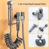 Toilet Bidet Shower Head Double Outlet Angle Valve of Bathroom Accessories Bidet Toilet Seat Toilet Bidet Sprayer Set