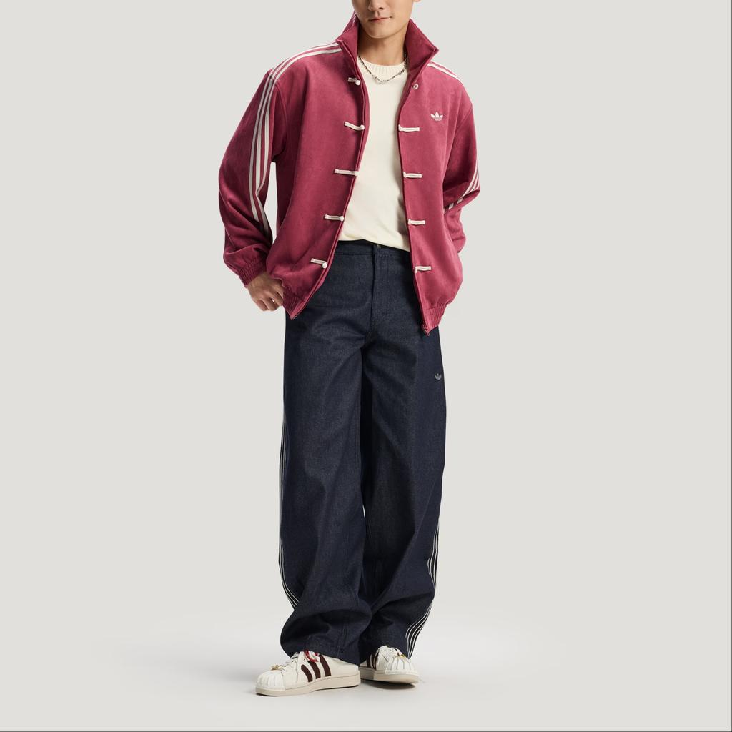 adidas Track Jacket 3.1 Asia Sizing 'Chinese New Year CNY Collegiate Burgundy' Men's KR0294