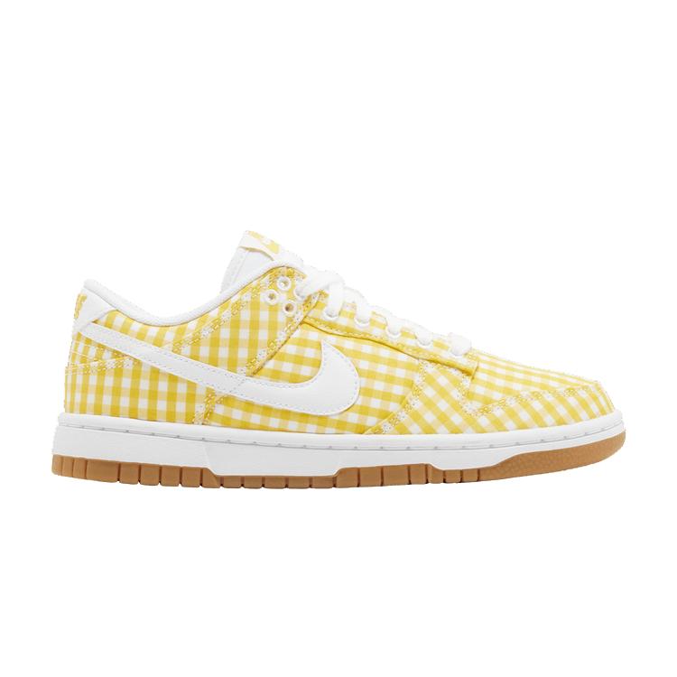 Nike Wmns Dunk Low Yellow Gingham 39