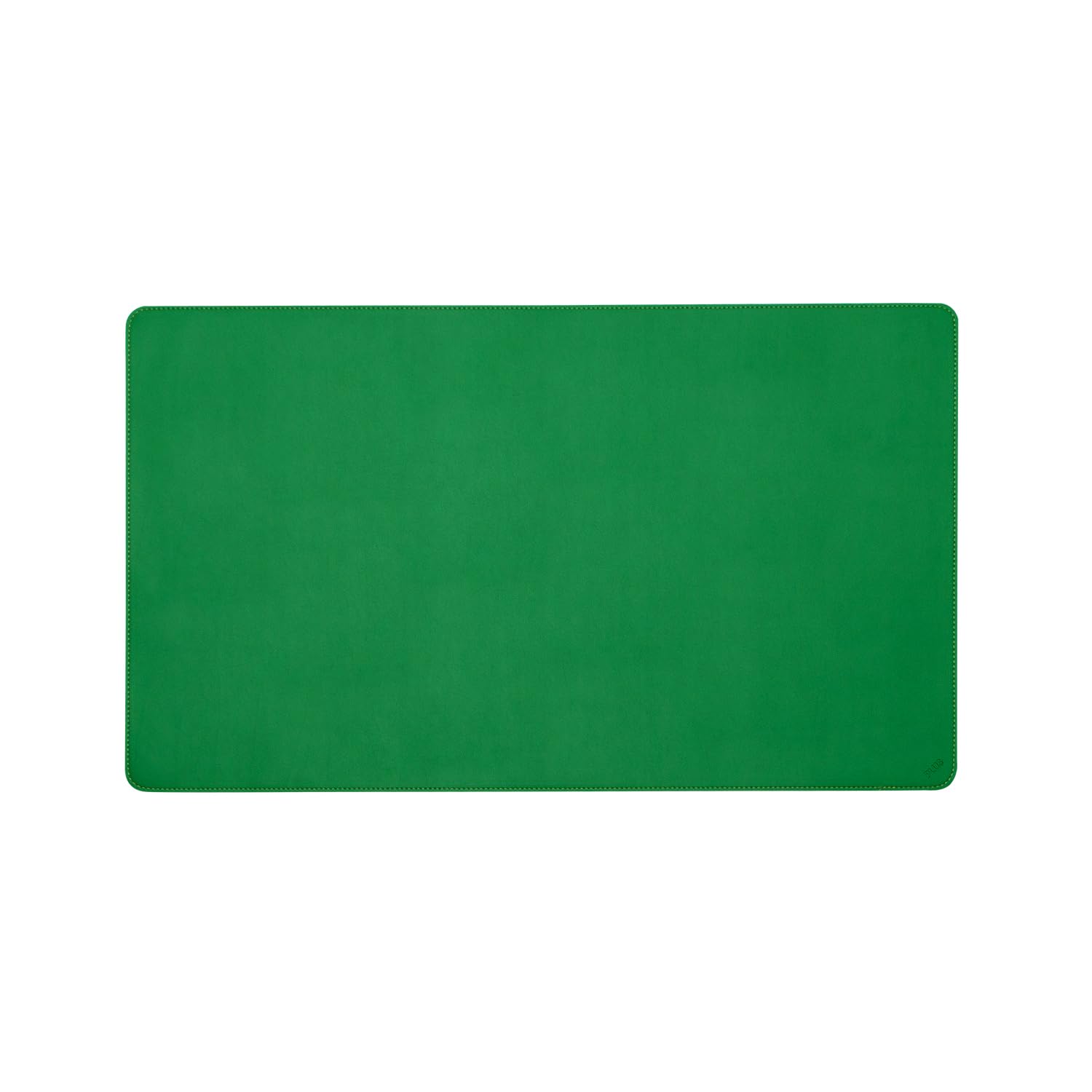 

Plus Reversible Desk Mouse Mouse Synthetic Mat, Compatible, Double-Sided, Smooth/Soft Leather-Touch Pad, Leather, 600x350mm, Green, DM-001LT, 36-777