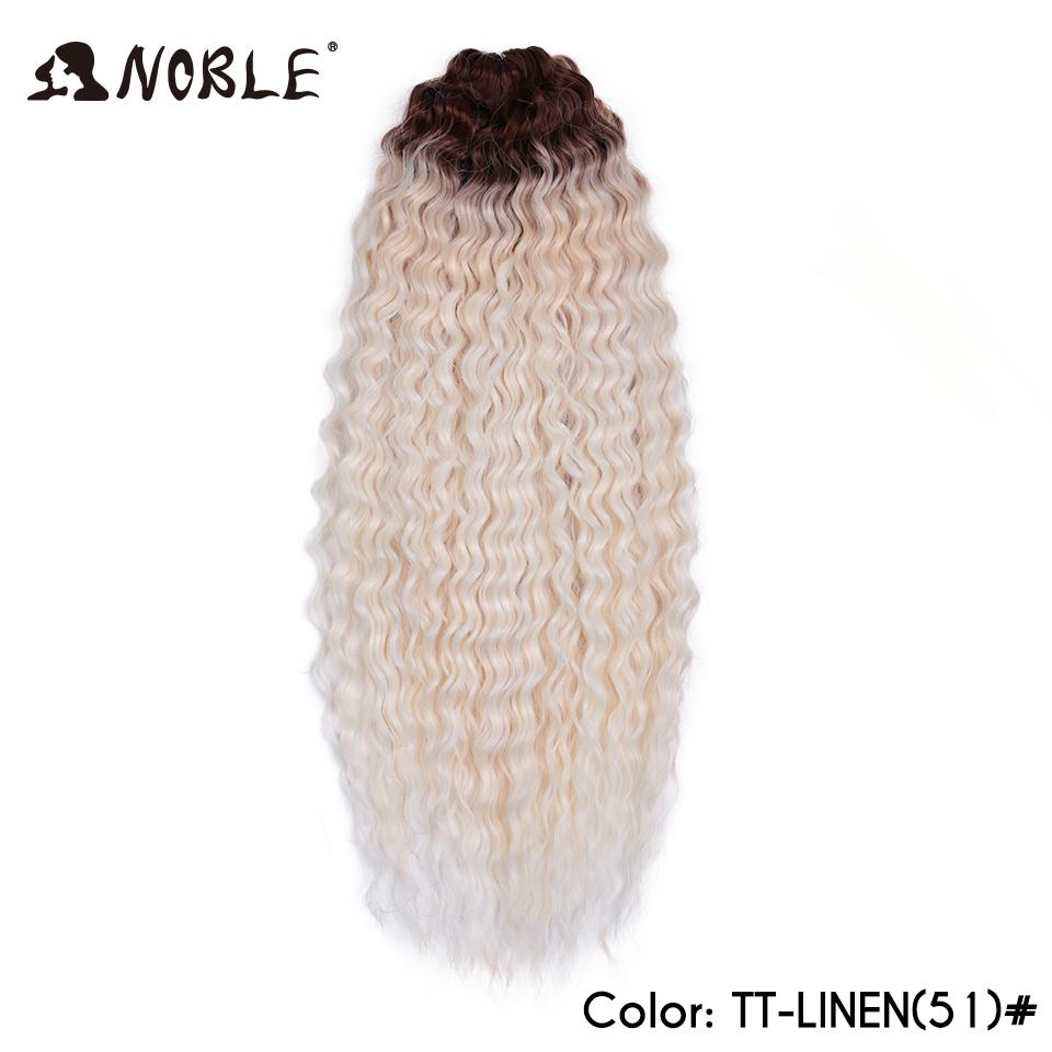 Edles Häkelhaar Locken Haar Wasserwelle 24 Zoll 300g Ombre Blond Twist Häkelhaar Zopf Haar Deep Wave Flecht Haarverlängerung