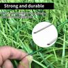 12PCS Garden Stakes Lawn Fixing Nails Green Tent Stakes Securing Pegs  for Artificial Grass