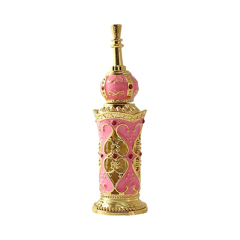 Luxurious Arabic Inspired Mini Perfume Bottle Alloys Perfect For Travel And Daily Use With Secure Seal