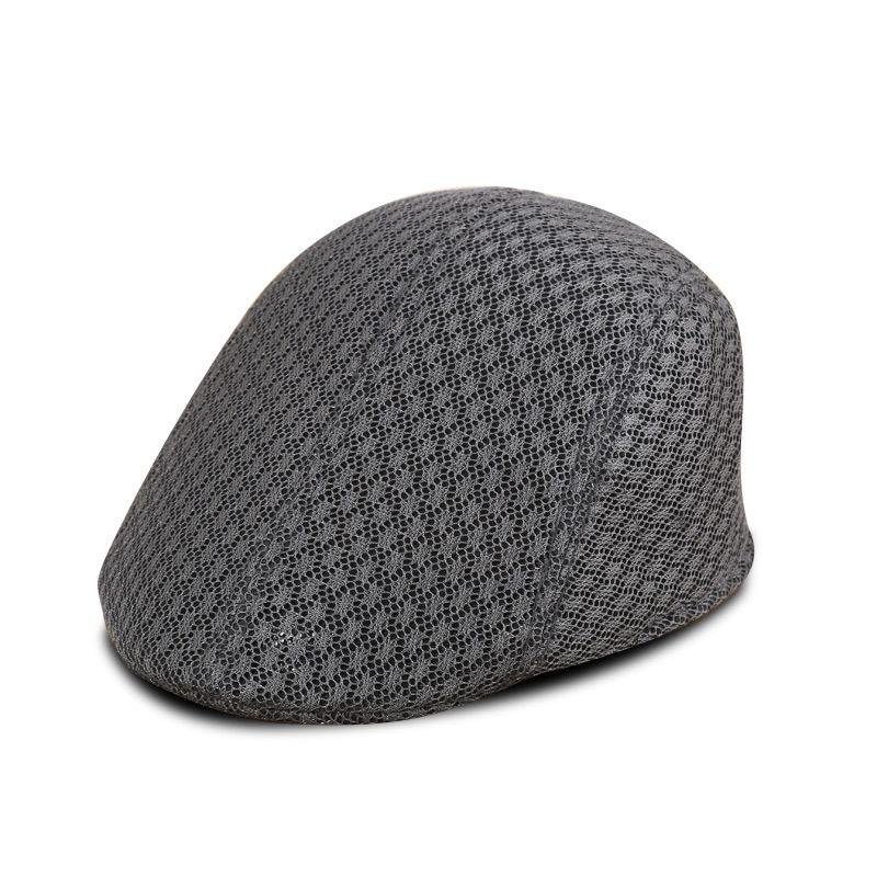 Elegant And Timeless Summer Mens Breathable Mesh Beret For Effortless Style