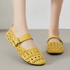Shoes women's shoes summer new hollow single shoes large size flat shoes ballet Mary Jane shoes lightweight breathable fashion shoes