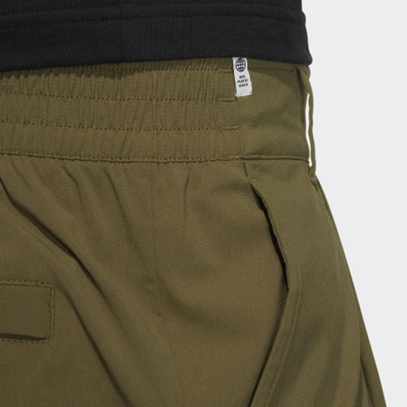 Adidas Originals Trefoil Open Hem Classic Casual Track Pants Men Bottoms Dark-Olive-Green HU1234