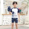 Kids' Quick-Dry Split Swimsuit Set for Boys and Girls