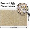 Bling Rhinestone Sticker DIY Car Decoration Stickers Self-Adhesive Hotfix Glitter Crystal Gem Sheet Sticker for Car&Craft Decor