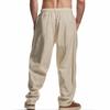 Men's Loose Wide Leg Casual Pants Men's New Linen Trend Hip Hop Sports Pants