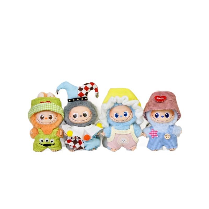 [Only Clothes] 1:8 Scale Mini Toy Style 10cm Doll Clothes and Accessories Customizable Tracksuit