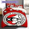 AFC Ajax Poster (2) Bedding Quilt Set Quilt Cover Pillowcase Home Decoration Birthday Gift (1 * Duvet Cover + 2 * Pillowcase, Without Core)