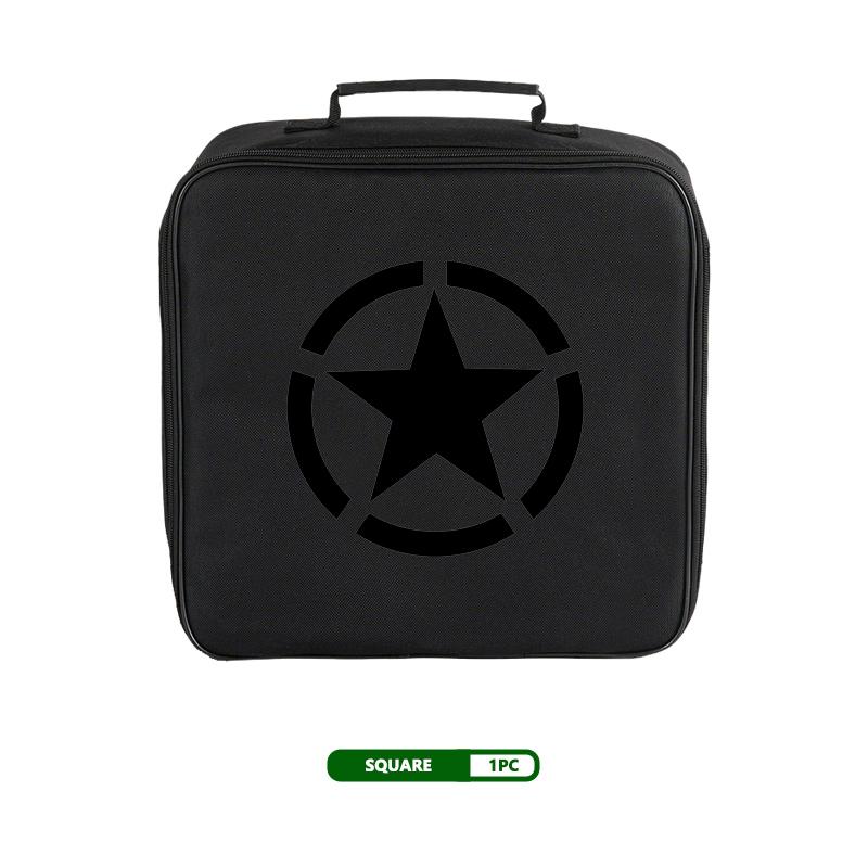 For Jeep Car Charge Cable Storage Box Charging Gun Organiser Bag Wrangler Gladiator 2014 - 2021 Grand Cherokee Cherokee ANO1