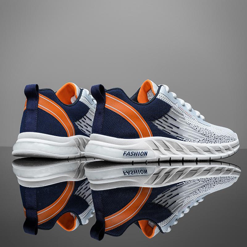 Casual Dress Sneakers For Men 2025 New Soft Sports Shoes Comfort Breathable Tennis Shoes Outdoor Light Mesh Walking Shoes