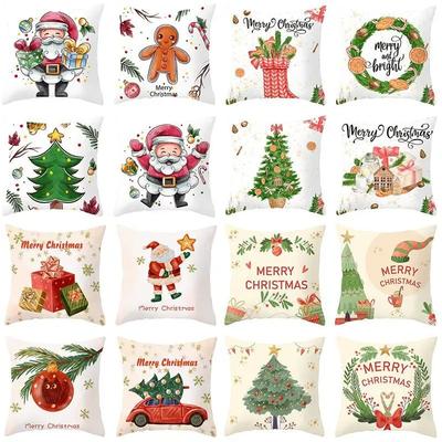 Jul-tema örngott Biltillbehör Kontor Jultomte Vardagsrum Soffa Hem Örngott