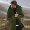 Hot Top Winter Jacket Warm Furry Coat Men's Overcoat