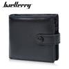 Baellerry Herren Kurze Geldbörsen Vintage Design Dreifach-Kartenhalter Bargeld Geldbeutel Business Geldbörse