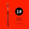Nylon Bristle Flat Head Brush for Gouache, Watercolor, Acrylic, and Oil Painting