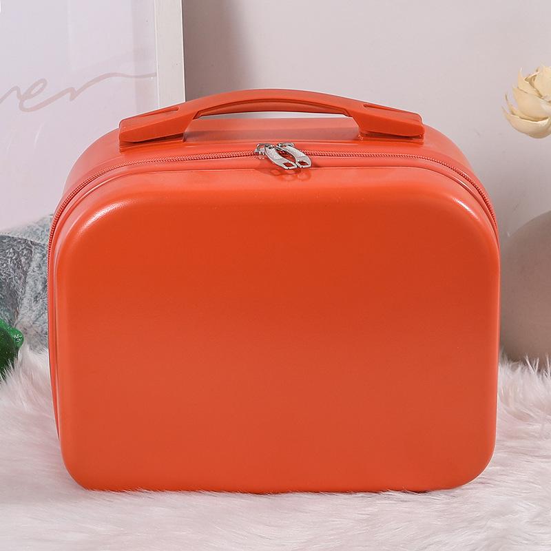 Compact 14-Inch Handheld Makeup Case - Lightweight, Stylish Travel Storage Box