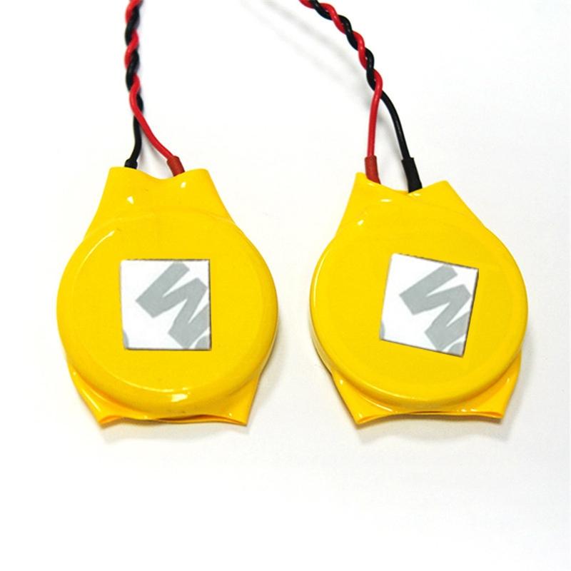 5PCS/LOT CR2032 2032 Battery with Wire 2pin Laptop Motherboard BIOS CMOS Battery with Wire Disassemble Button Battery