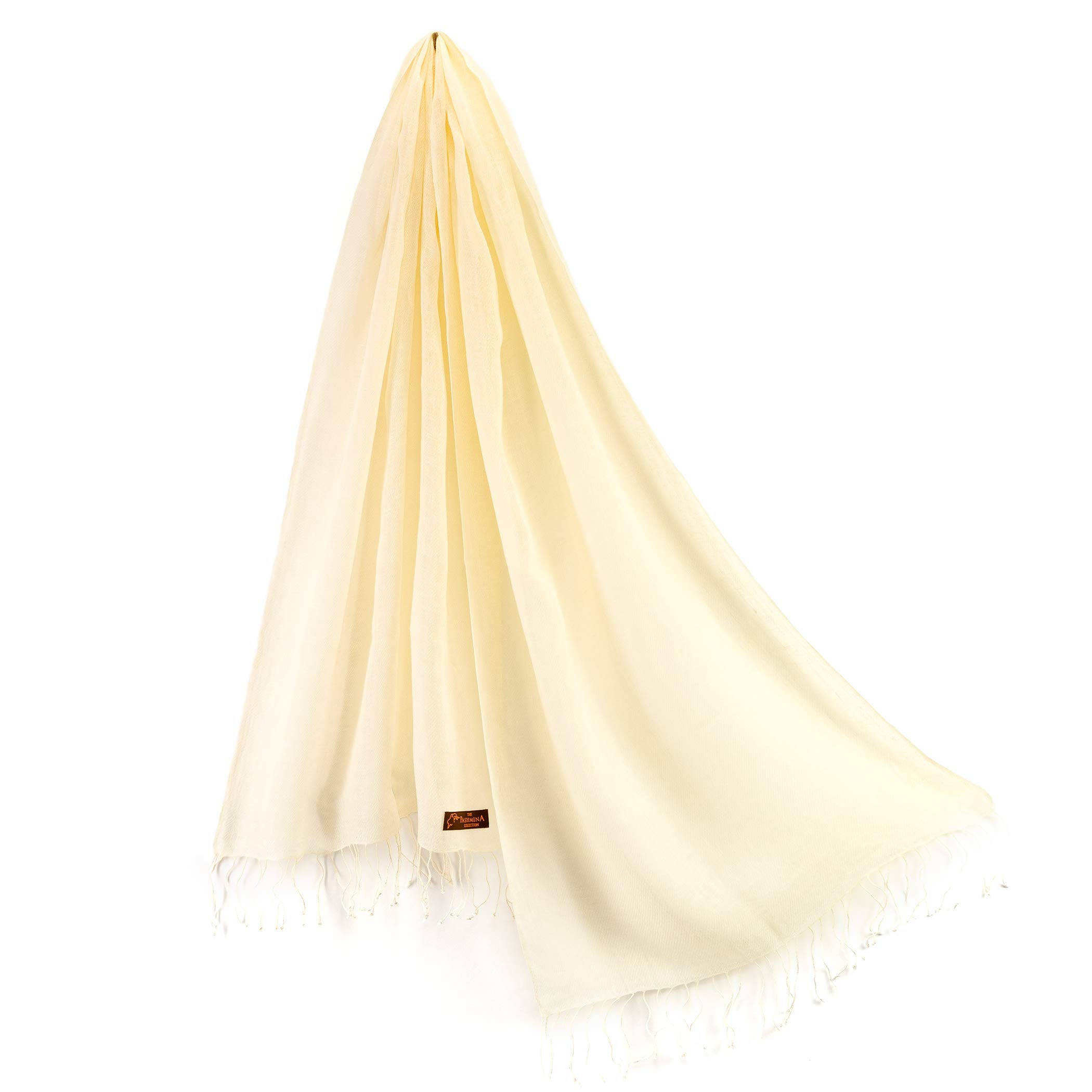 

Льняная стола в подарочной ванили 45x180см [Коллекция Пашмина] 100% Коробка, Кремовый,