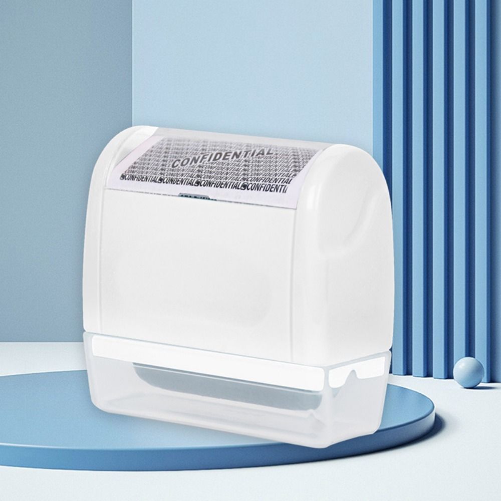 Portable Identity Stamp Roller Leakproof Privacy Guard Roller Stamp  Identity Theft Protection